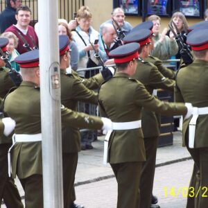 Northampton parade for the 2nd Battalion, Royal Anglian Regiment in 2009.