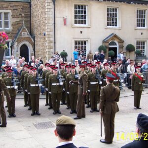 Northampton parade for the 2nd Battalion, Royal Anglian Regiment in 2009.