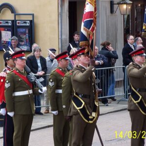 Northampton parade for the 2nd Battalion, Royal Anglian Regiment in 2009.