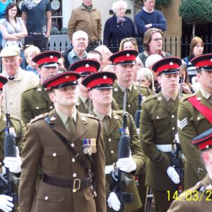 Northampton parade for the 2nd Battalion, Royal Anglian Regiment in 2009.