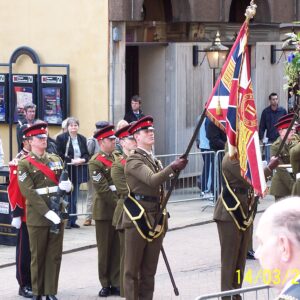 Northampton parade for the 2nd Battalion, Royal Anglian Regiment in 2009.