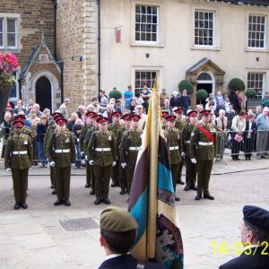 Northampton parade for the 2nd Battalion, Royal Anglian Regiment in 2009.