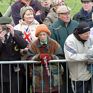 Soldiers from the 2nd Battalion Royal Anglian Regiment march through Leicester city centre. The scene in Town Hall Square