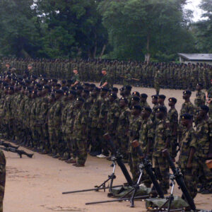 The 2nd Battalion, Royal Anglian Regiment was in Sierra Leone in 2000. Specifically, they were part of the International Military Assistance and Training Team (IMATT) and deployed in June and July 2000, with a portion of the unit (B Company) deployed from May 2000 to March 2001.
