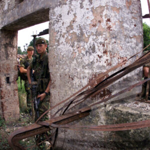 The 2nd Battalion, Royal Anglian Regiment was in Sierra Leone in 2000. Specifically, they were part of the International Military Assistance and Training Team (IMATT) and deployed in June and July 2000, with a portion of the unit (B Company) deployed from May 2000 to March 2001.
