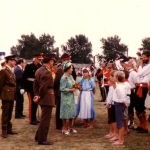 A royal visit by HRH Princess Margaret, Former Deputy Colonel-in-Chief The 1st Battalion, nicknamed the Vikings, celebrates the Battle of Minden 1759 every year on 1st August. It is often a fun occasion and a chance to dress up!
