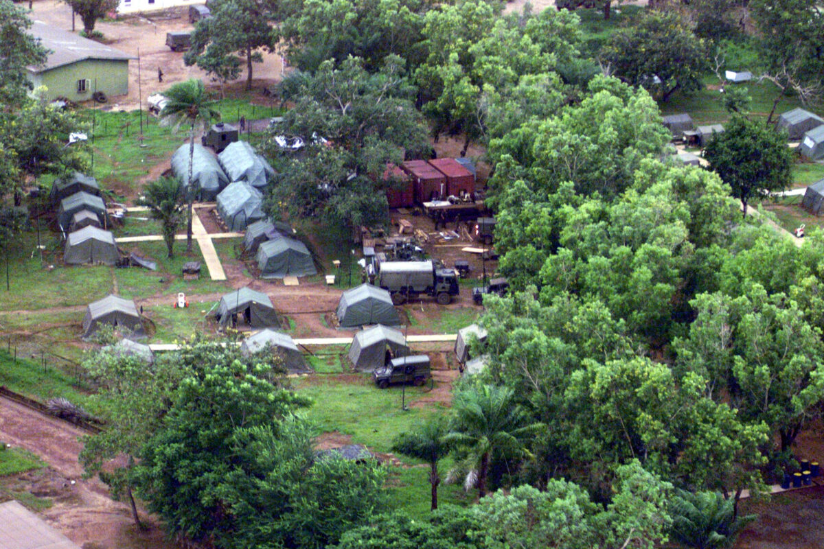 The 2nd Battalion, Royal Anglian Regiment was in Sierra Leone in 2000. Specifically, they were part of the International Military Assistance and Training Team (IMATT) and deployed in June and July 2000, with a portion of the unit (B Company) deployed from May 2000 to March 2001.