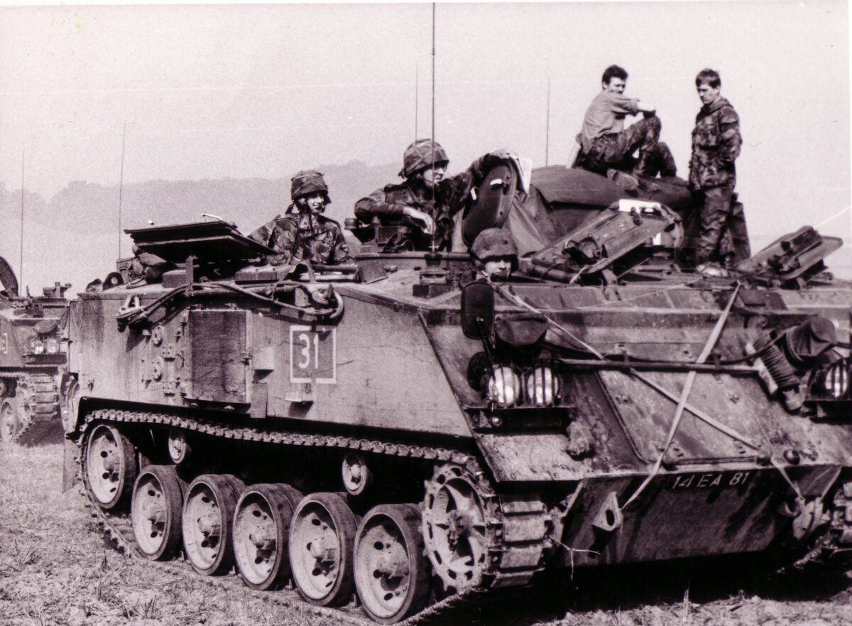 On Exercise in Paderborn, Germany, 1971 The Regiment had a battalion stationed in Germany as part of the British Army of the Rhine (BAOR) almost continuously until the end of the Cold War in 1989. On Exercise in Paderborn, Germany, 1971 The Regiment had a battalion stationed in Germany as part of the British Army of the Rhine (BAOR) almost continuously until the end of the Cold War in 1989.