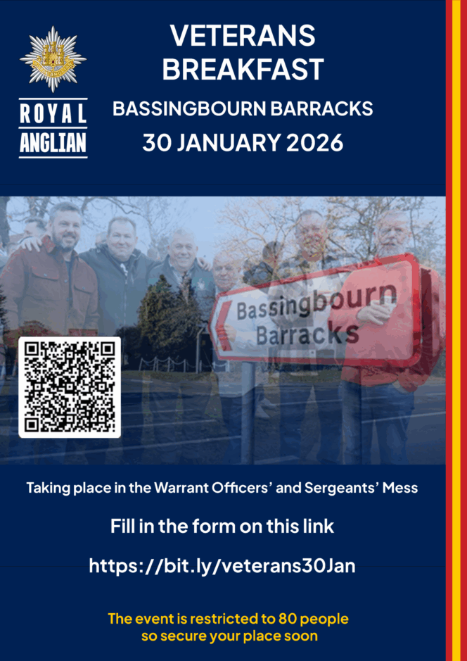 Veterans breakfast at Bassingbourn