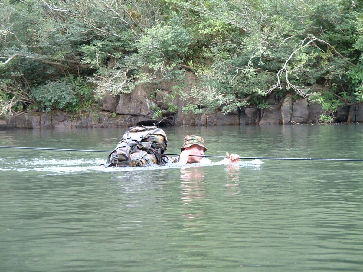 The 2nd Battalion, Royal Anglian Regiment, in Belize in February 2002. The 2nd Battalion, Royal Anglian Regiment, in Belize in February 2002.