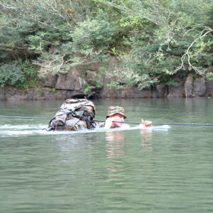 The 2nd Battalion, Royal Anglian Regiment, in Belize in February 2002.