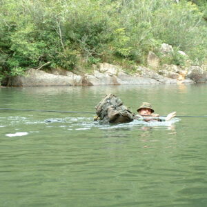 The 2nd Battalion, Royal Anglian Regiment, in Belize in February 2002.