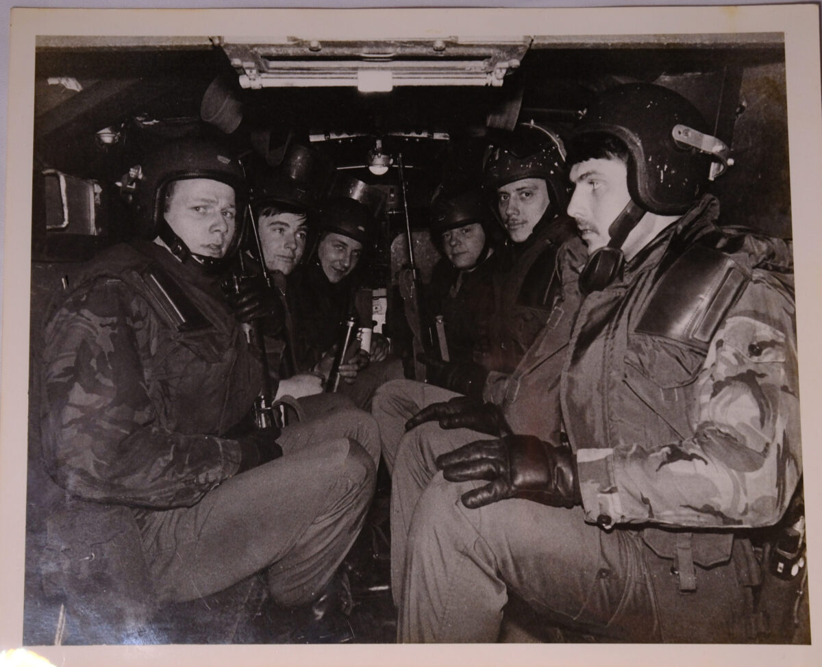 Royal Anglian Regiment in Londonderry