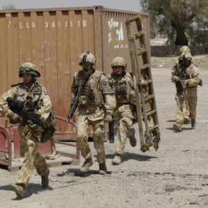 HRH The Duke of Gloucester Visit 12 Sept 2006 with Battle Group HQ and C Company, 2nd Battalion Royal Anglian Regiment in Iraq, Op TELIC 8. HRH The Duke of Gloucester Visit 12 Sept 2006 with Battle Group HQ and C Company, 2nd Battalion Royal Anglian Regiment in Iraq, Op TELIC 8.