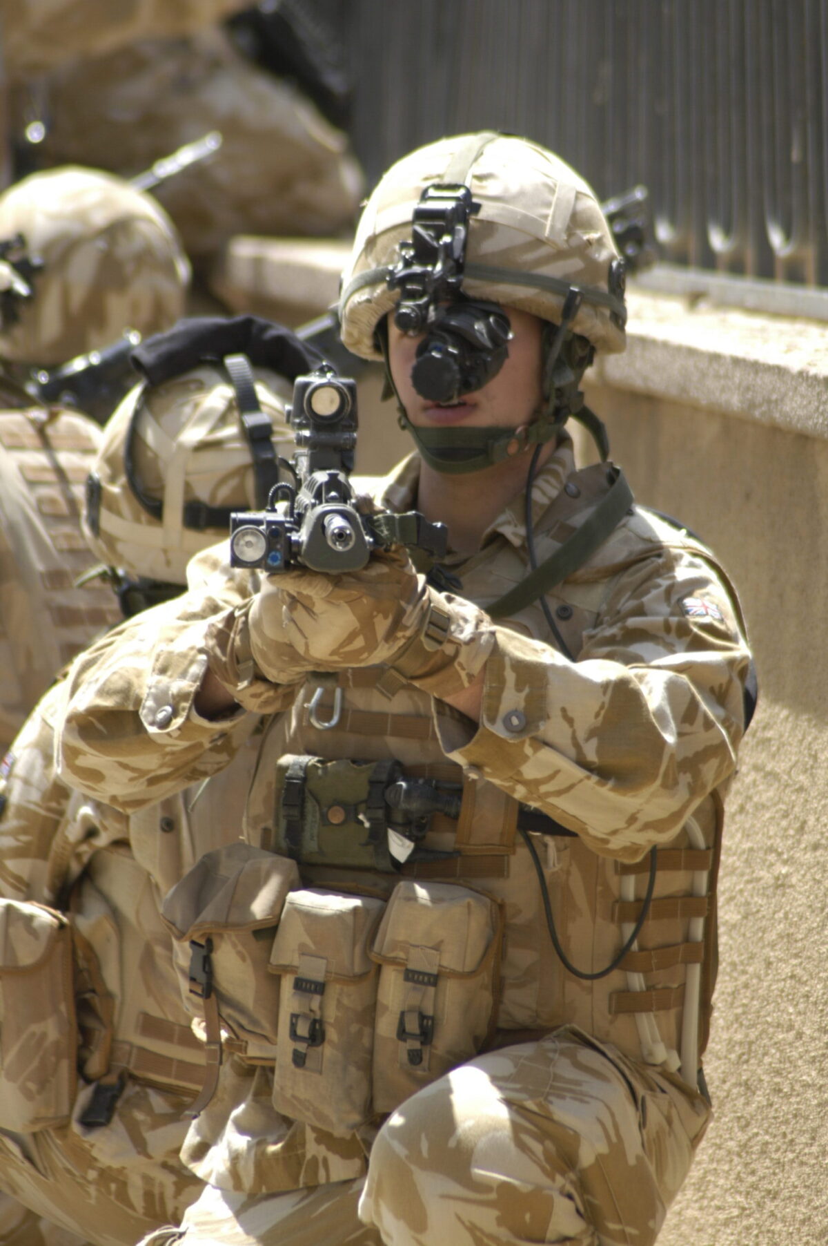 HRH The Duke of Gloucester Visit 12 Sept 2006 with Battle Group HQ and C Company, 2nd Battalion Royal Anglian Regiment in Iraq, Op TELIC 8. HRH The Duke of Gloucester Visit 12 Sept 2006 with Battle Group HQ and C Company, 2nd Battalion Royal Anglian Regiment in Iraq, Op TELIC 8.