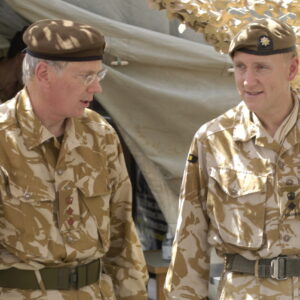 HRH The Duke of Gloucester Visit 12 Sept 2006 with D Company, 2nd Battalion Royal Anglian Regiment in Iraq, Op TELIC 8. HRH The Duke of Gloucester Visit 12 Sept 2006 with D Company, 2nd Battalion Royal Anglian Regiment in Iraq, Op TELIC 8.