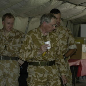 HRH The Duke of Gloucester Visit 12 Sept 2006 with D Company, 2nd Battalion Royal Anglian Regiment in Iraq, Op TELIC 8. HRH The Duke of Gloucester Visit 12 Sept 2006 with D Company, 2nd Battalion Royal Anglian Regiment in Iraq, Op TELIC 8.