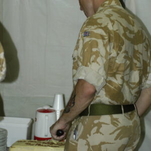 HRH The Duke of Gloucester Visit 12 Sept 2006 with D Company, 2nd Battalion Royal Anglian Regiment in Iraq, Op TELIC 8. HRH The Duke of Gloucester Visit 12 Sept 2006 with D Company, 2nd Battalion Royal Anglian Regiment in Iraq, Op TELIC 8.
