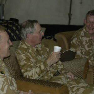 HRH The Duke of Gloucester Visit 12 Sept 2006 with D Company, 2nd Battalion Royal Anglian Regiment in Iraq, Op TELIC 8. HRH The Duke of Gloucester Visit 12 Sept 2006 with D Company, 2nd Battalion Royal Anglian Regiment in Iraq, Op TELIC 8.