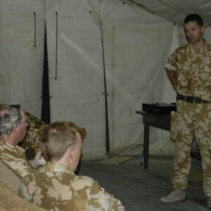 HRH The Duke of Gloucester Visit 12 Sept 2006 with D Company, 2nd Battalion Royal Anglian Regiment in Iraq, Op TELIC 8. HRH The Duke of Gloucester Visit 12 Sept 2006 with D Company, 2nd Battalion Royal Anglian Regiment in Iraq, Op TELIC 8.