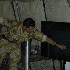 HRH The Duke of Gloucester Visit 12 Sept 2006 with D Company, 2nd Battalion Royal Anglian Regiment in Iraq, Op TELIC 8. HRH The Duke of Gloucester Visit 12 Sept 2006 with D Company, 2nd Battalion Royal Anglian Regiment in Iraq, Op TELIC 8.
