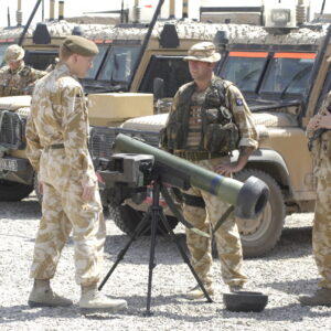 HRH The Duke of Gloucester Visit 12 Sept 2006 with D Company, 2nd Battalion Royal Anglian Regiment in Iraq, Op TELIC 8.