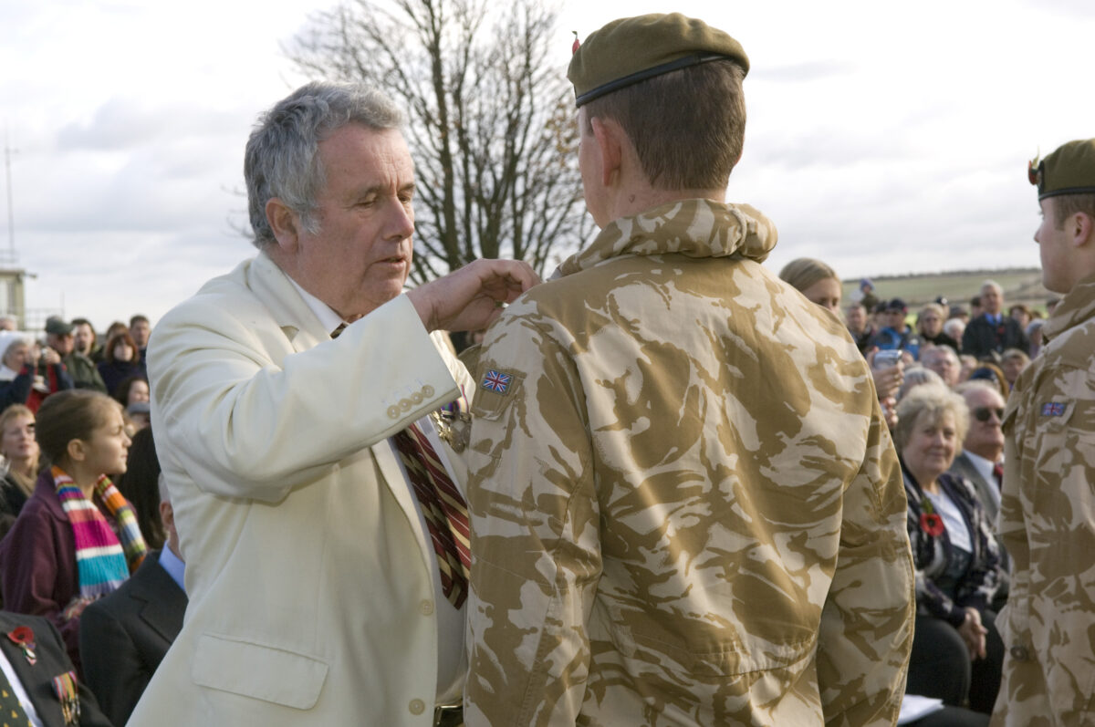3rd Battalion of The Royal Anglian Regiment Remembrance parade 2007 at Duxford
