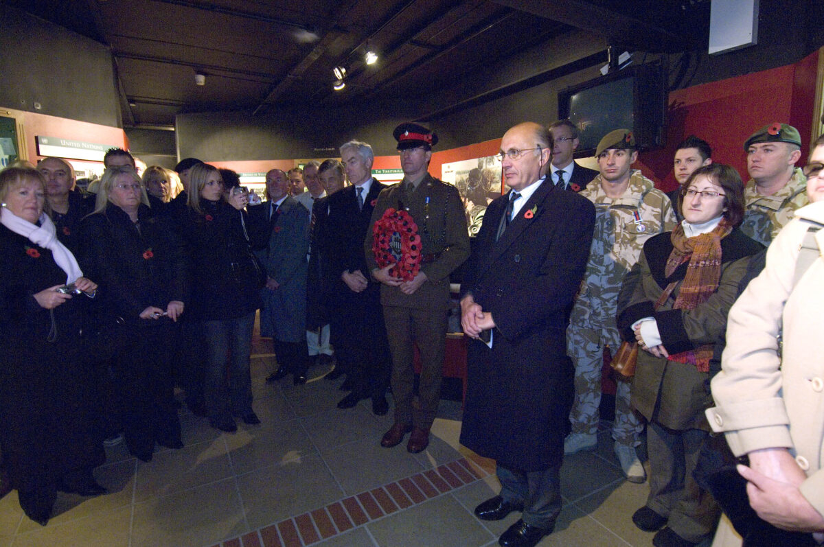 3rd Battalion of The Royal Anglian Regiment Remembrance parade 2007 at Duxford