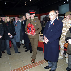 3rd Battalion of The Royal Anglian Regiment Remembrance parade 2007 at Duxford