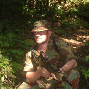 The 2nd Battalion, Royal Anglian Regiment, in Belize in February 2002.