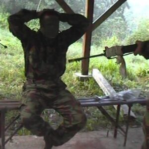 The 2nd Battalion, Royal Anglian Regiment, in Belize in February 2002.