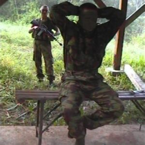 The 2nd Battalion, Royal Anglian Regiment, in Belize in February 2002.