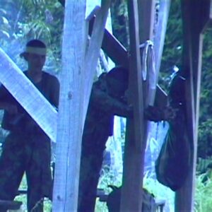 The 2nd Battalion, Royal Anglian Regiment, in Belize in February 2002.
