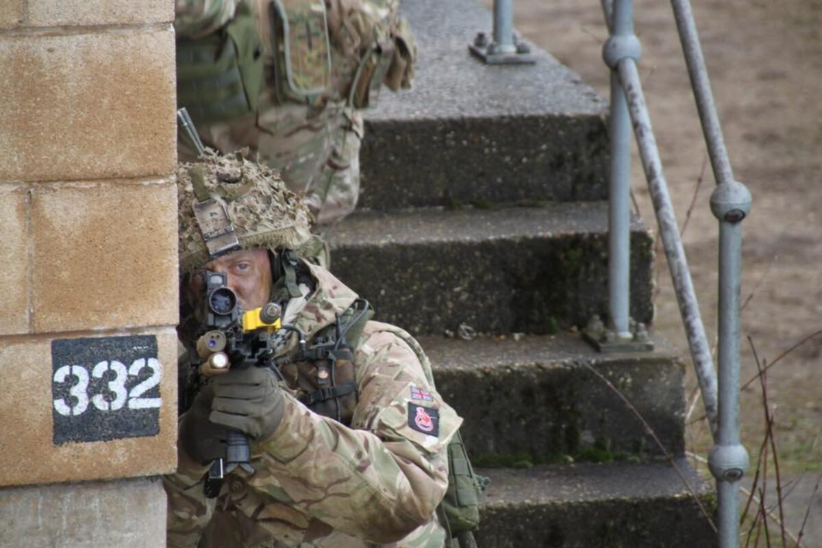 3 ROYAL ANGLIAN Companies on Exercise STEELBACK THUNDER 3 ROYAL ANGLIAN Companies on Exercise STEELBACK THUNDER