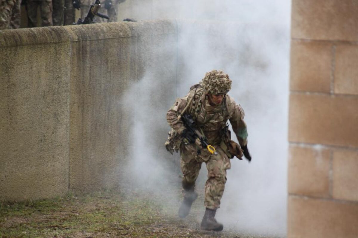 3 ROYAL ANGLIAN Companies on Exercise STEELBACK THUNDER