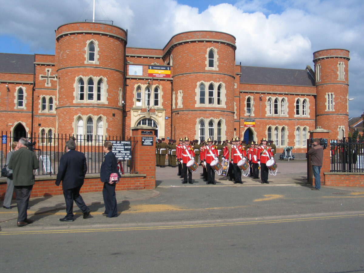 Northampton parade for the 2nd Battalion, Royal Anglian Regiment in 2009. Northampton parade for the 2nd Battalion, Royal Anglian Regiment in 2009.