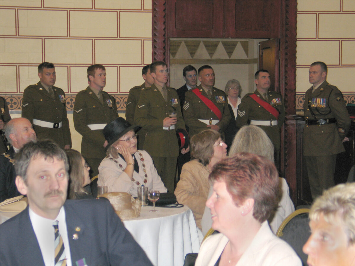 Northampton parade for the 2nd Battalion, Royal Anglian Regiment in 2009.