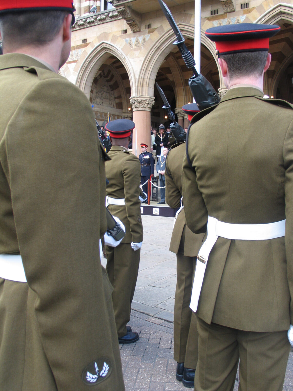Northampton parade for the 2nd Battalion, Royal Anglian Regiment in 2009.