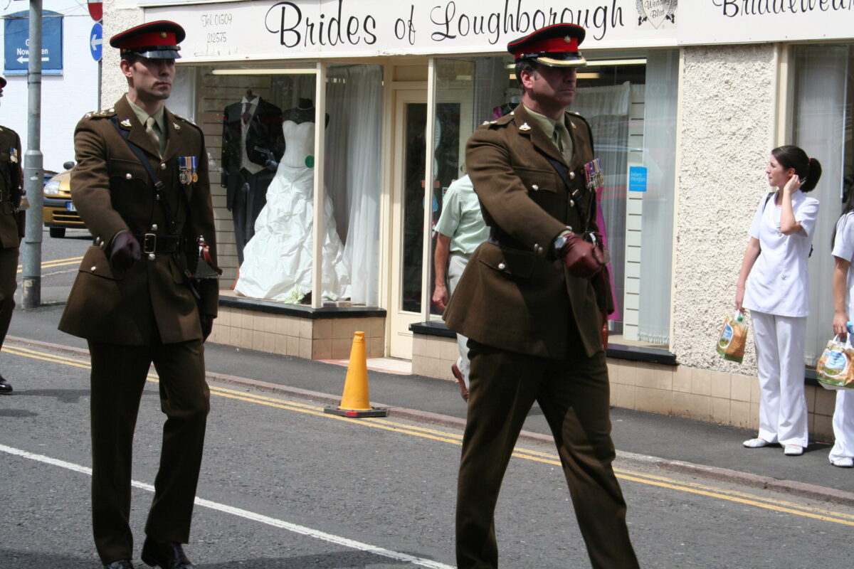 Charnwood Borough Council, which includes Loughborough, granted the Freedom of Entry to the Royal Anglian Regiment in July 2007. Charnwood Borough Council, which includes Loughborough, granted the Freedom of Entry to the Royal Anglian Regiment in July 2007.