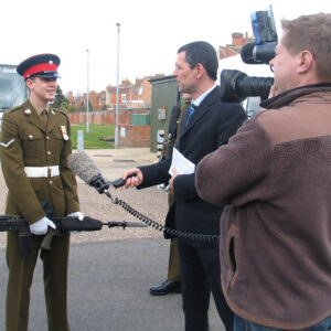 Northampton parade for the 2nd Battalion, Royal Anglian Regiment in 2009.