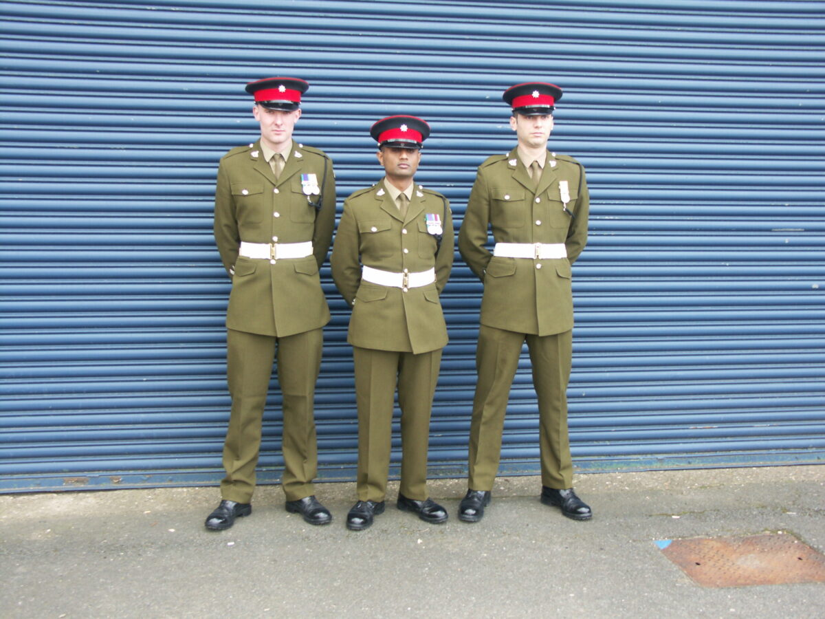 Northampton parade for the 2nd Battalion, Royal Anglian Regiment in 2009.