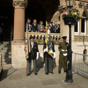 Northampton parade for the 2nd Battalion, Royal Anglian Regiment in 2009.