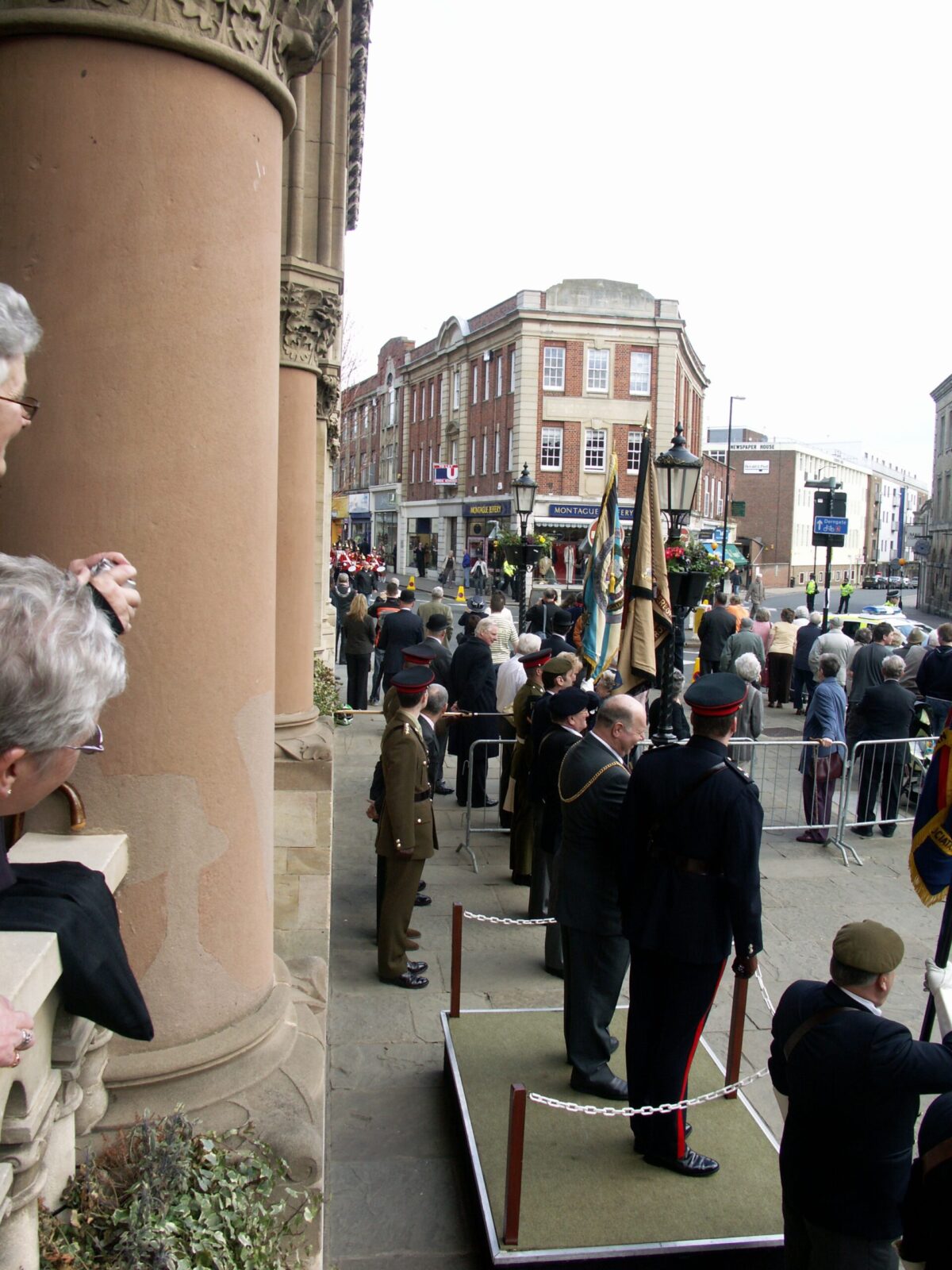 Northampton parade for the 2nd Battalion, Royal Anglian Regiment in 2009.