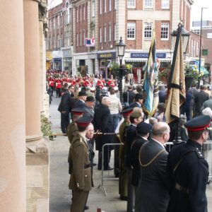 Northampton parade for the 2nd Battalion, Royal Anglian Regiment in 2009.