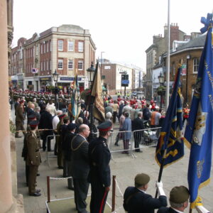 Northampton parade for the 2nd Battalion, Royal Anglian Regiment in 2009.