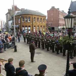 Northampton parade for the 2nd Battalion, Royal Anglian Regiment in 2009.