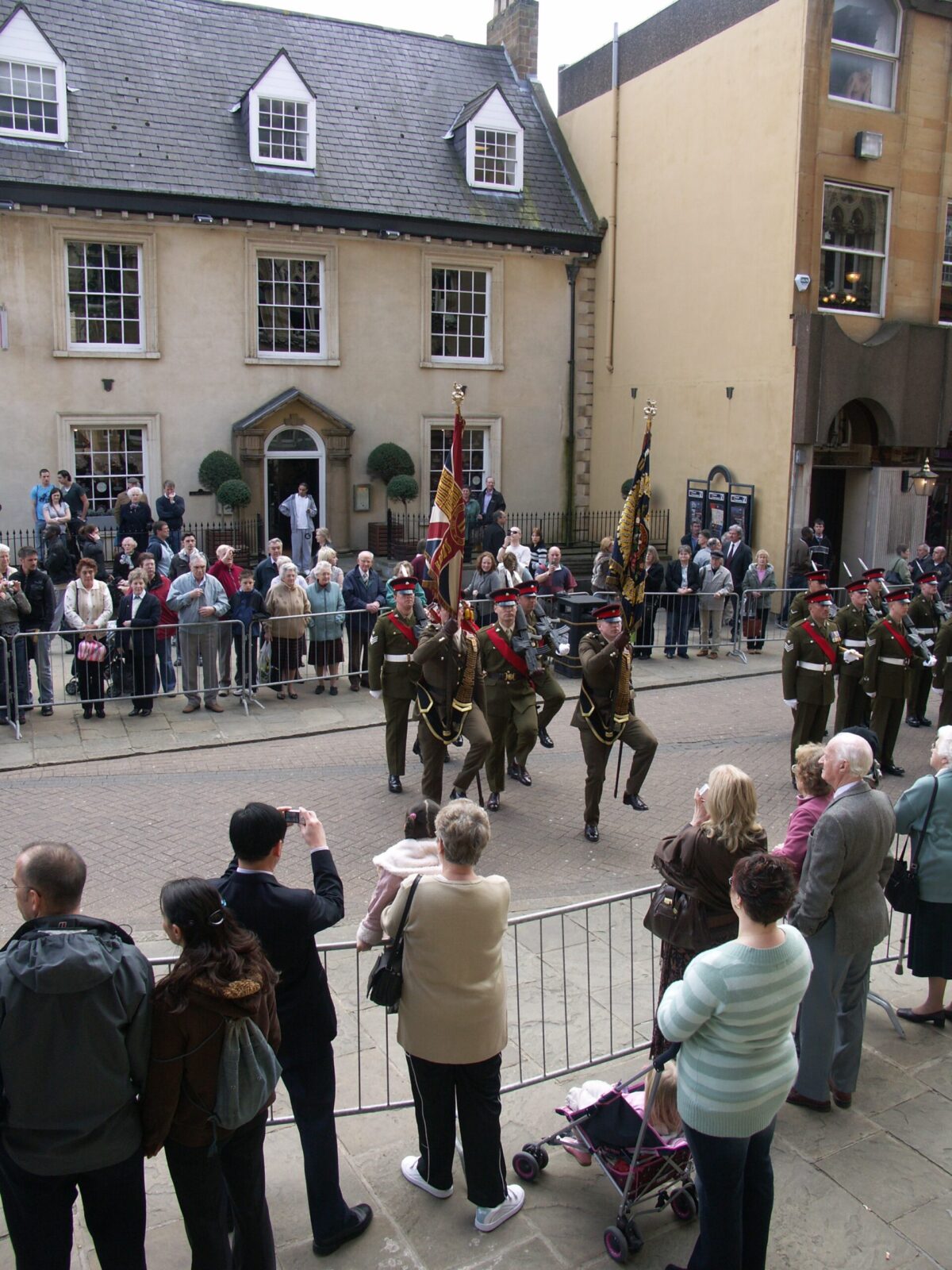 Northampton parade for the 2nd Battalion, Royal Anglian Regiment in 2009.