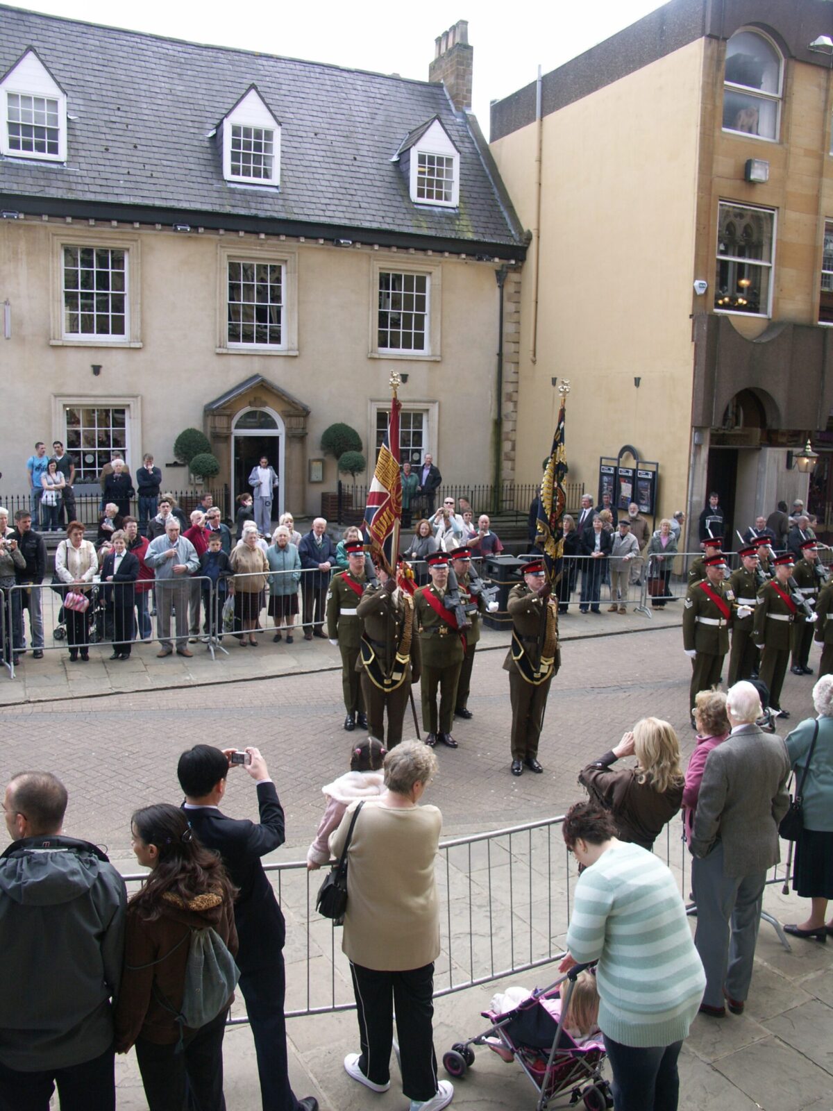 Northampton parade for the 2nd Battalion, Royal Anglian Regiment in 2009.