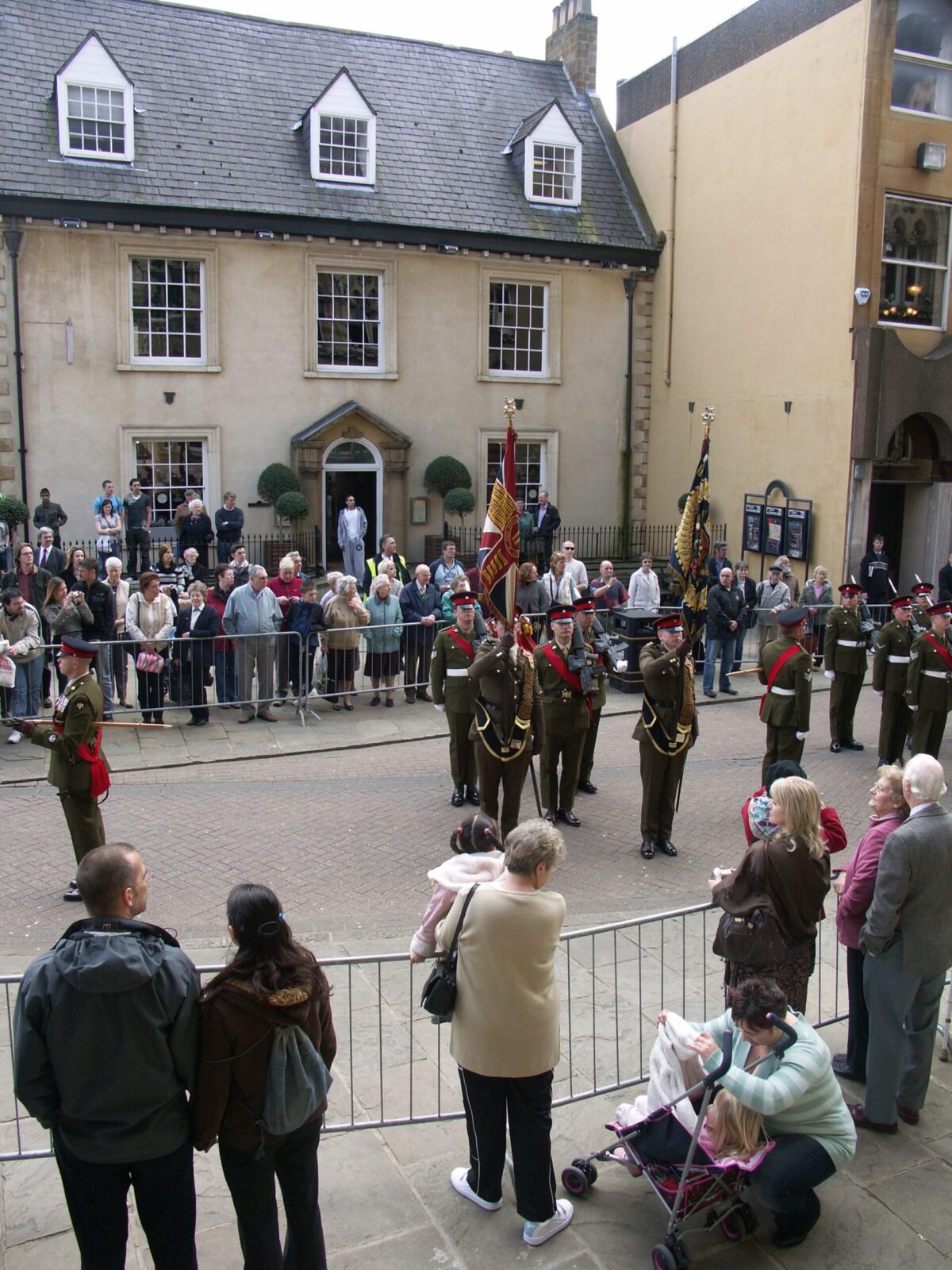 Northampton parade for the 2nd Battalion, Royal Anglian Regiment in 2009.