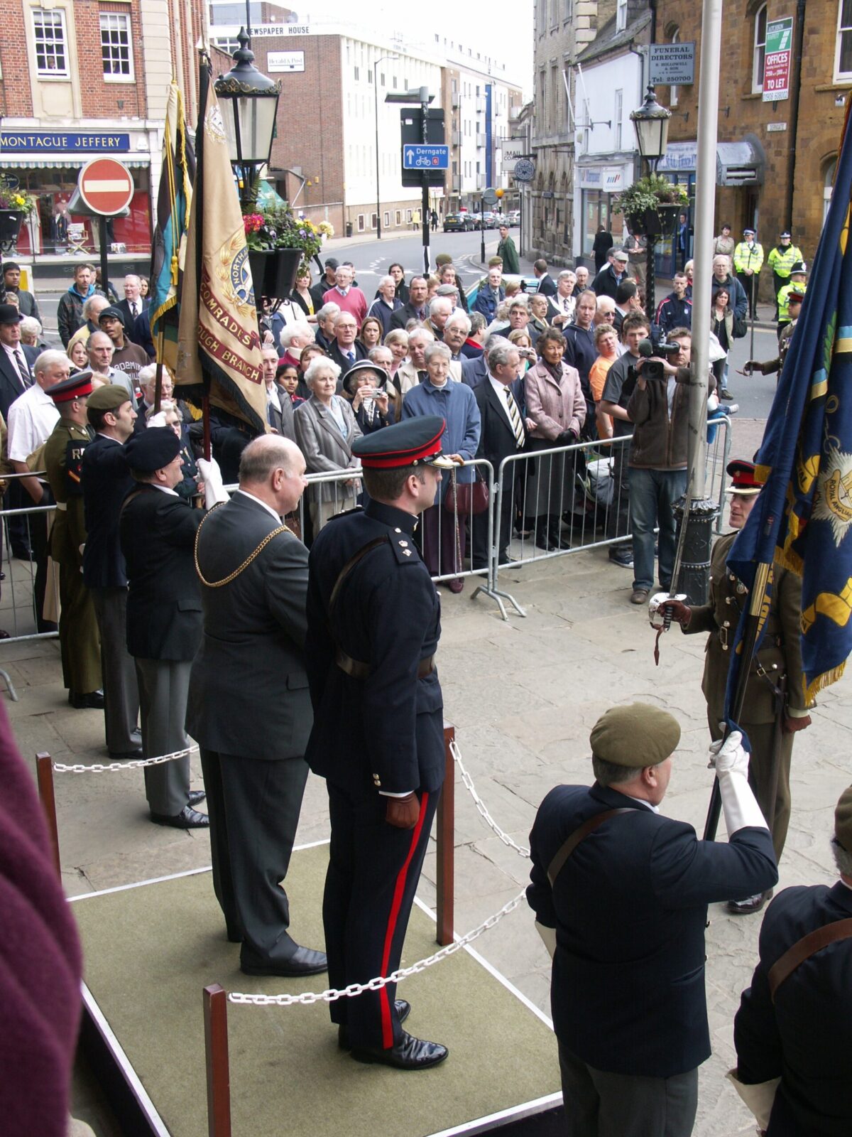 Northampton parade for the 2nd Battalion, Royal Anglian Regiment in 2009.